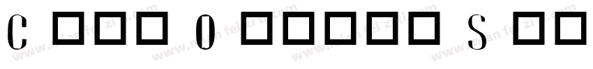 Clas Ohlson Sans Off字体转换